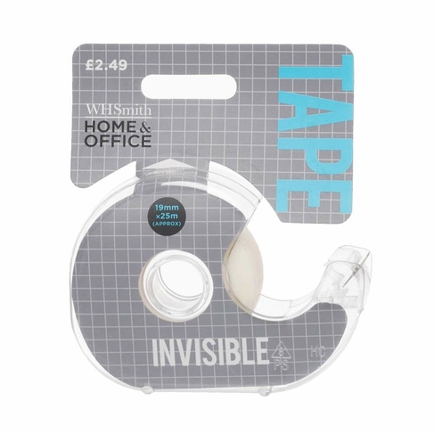 WHSmith Invisible Tape 19mm x 25m