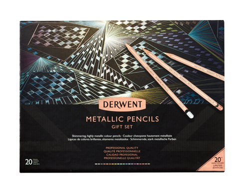 Derwent Professional Metallic Pencils 20th Anniversary Limited Edition (Pack of 20)