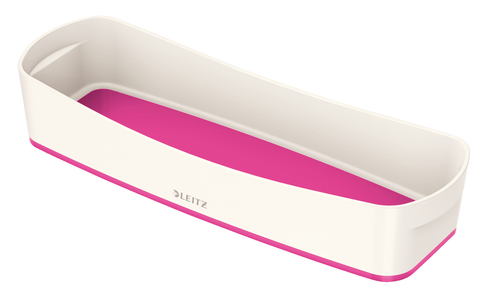 Leitz MyBox Organiser Tray Long White/Pink 52581023