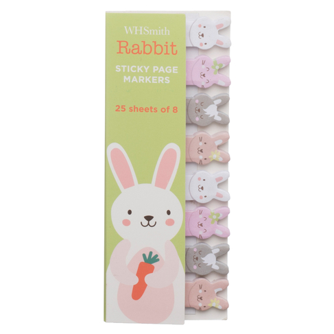 WHSmith Rabbit Sticky Page Markers