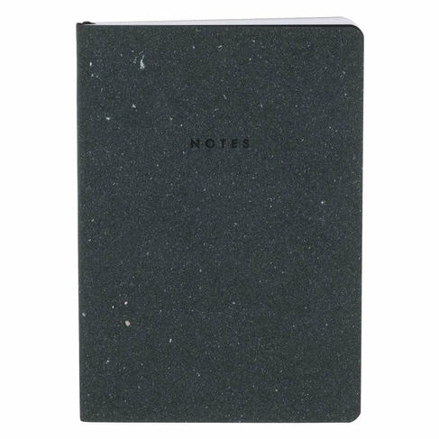 WHSmith Recycled Leather Fibre A5 Notebook