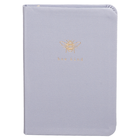 ECO Gold Bee Grey A6 Notebook