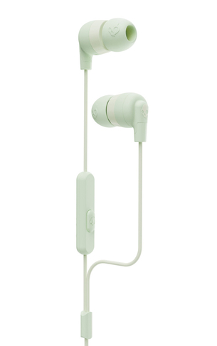Skullcandy Ink'd+ Earbuds with Microphone Wired Sage Green In-Ear Headphones