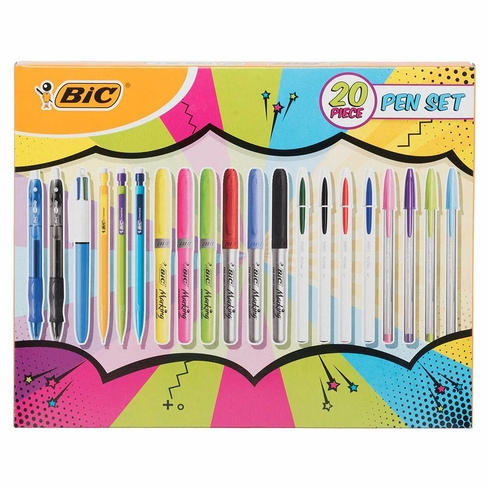 BIC 20 Piece Assorted Pen Set