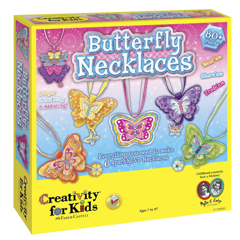 Faber-Castell Creativity For Kids Butterfly Necklaces