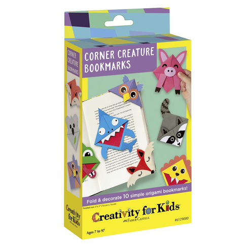 Faber-Castell Creativity For Kids Creature Corner Bookmarks Minikit