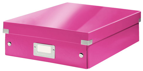 Leitz Click & Store Medium Organiser Box Pink