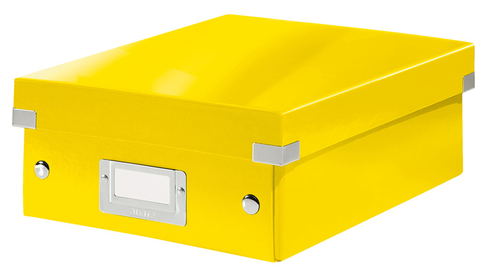 Leitz Click & Store Yellow Small Organiser Box
