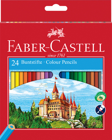 Faber-Castell Sustainable Classic Colouring Pencils (Pack of 24)