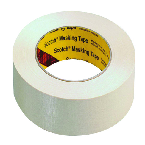 Scotch White 48mmx50m Masking Tape (6 Pack) 201E48I