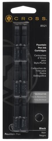 Cross Classic Black Ink Cartridges Pack of 6
