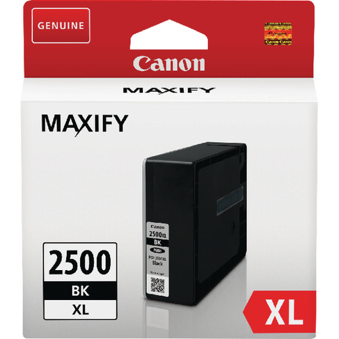 Canon PGI-2500XL Black High Yield Inkjet Cartridge 9254B001AA