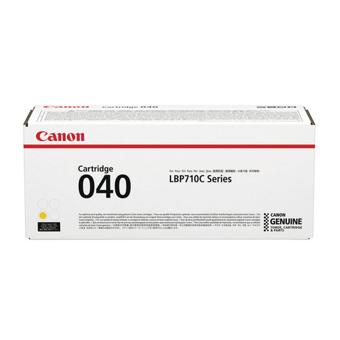 Canon 040 Yellow Toner Cartridge 0454C001