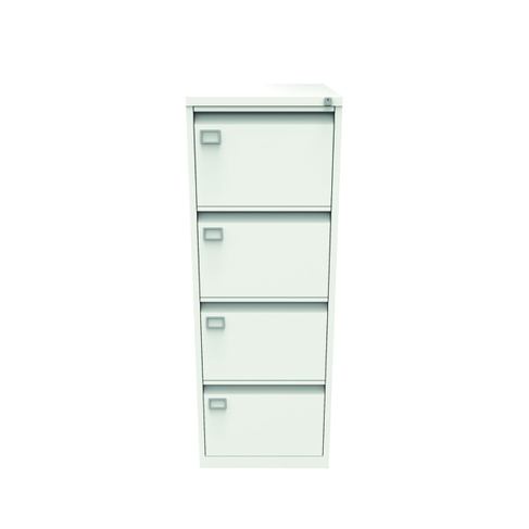 Jemini 4 Drawer Filing Cabinet White KF78708