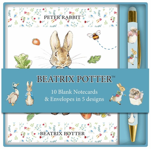 World of Beatrix Potter Notecard and Pen Boxed Set