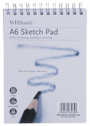 WHSmith A6 Sketch Pad
