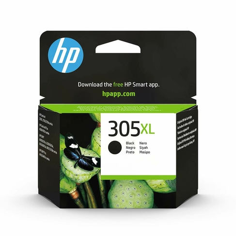 HP 305XL High Yield Black Original Ink Cartridge, Instant Ink Compatible, 3YM62AEUUS