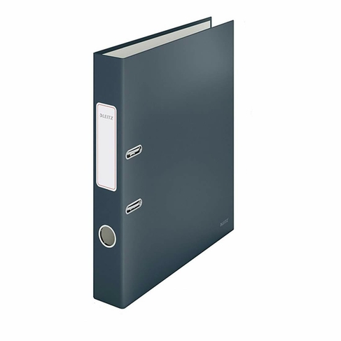 Leitz Cosy 180 A4 50mm Lever Arch File Grey
