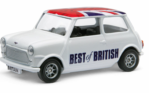 Corgi Best of British Classic White Mini 