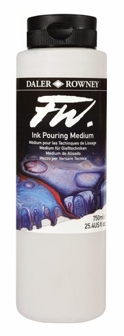 Daler-Rowney FW Acrylic Ink 750ml Pouring Medium