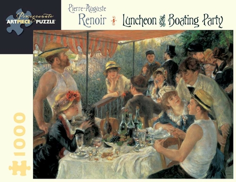 Pomegranate Renoir Luncheon of Boating Party 1000 Piece Jigsaw Puzzle