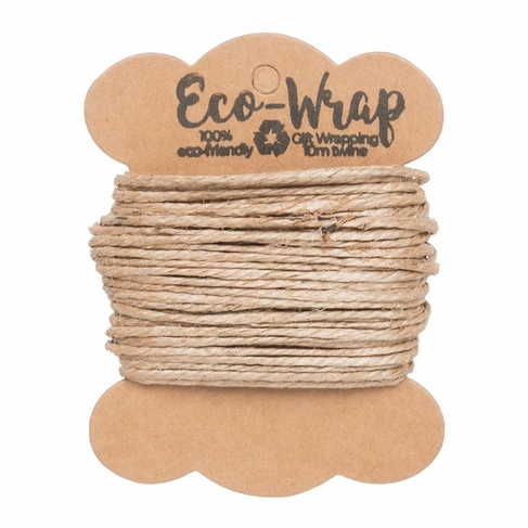 Eco-Wrap Natural Jute Twine 10m