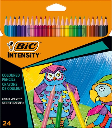 BIC Intensity Colouring Pencils (Pack of 24)