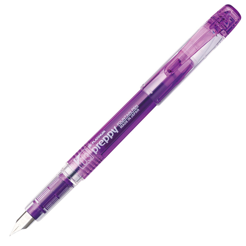 Platinum Preppy Fountain Pen Purple, Fine Nib