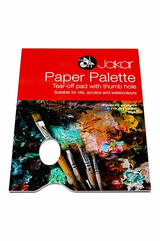 Jakar Paper Palette Pad with Thumb Hole, 36 Sheets