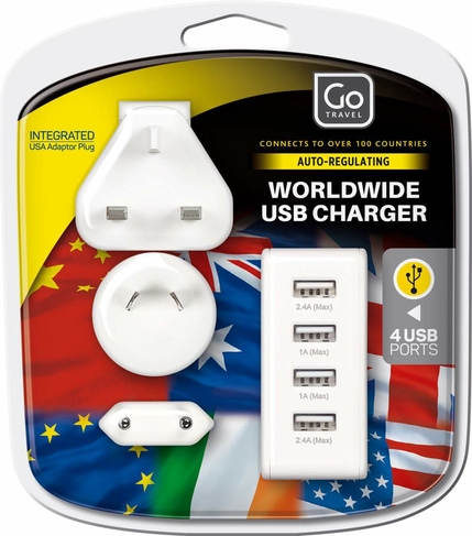 GoTravel Worldwide USB Charger