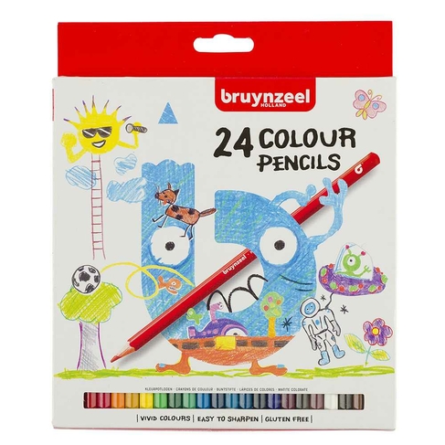 Bruynzeel Colouring Pencils (Pack of 24)