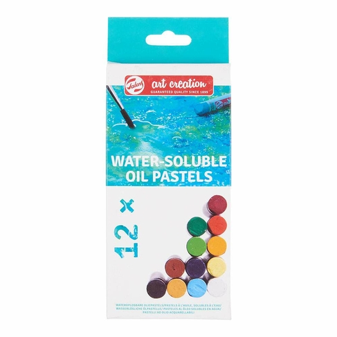 Talens Art Creation Water Soluble Oil Pastels (Pack of 12)