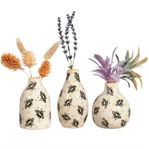 Sass & Belle Busy Bee Vase Trio WHSmith Exclusive
