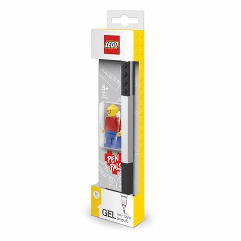 LEGO Black Gel Pen with Minifigure 