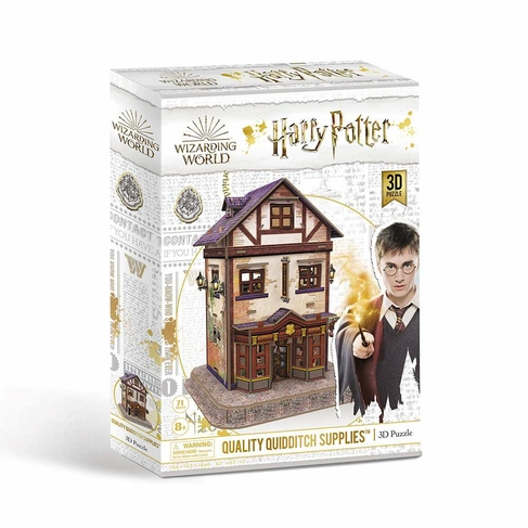 University Games Harry Potter Diagon Alley Quidditch 3D Jigsaw Puzzle 