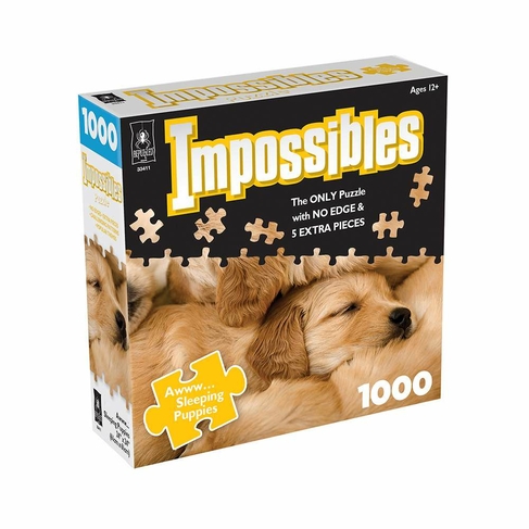 University Games Impossibles Jigsaw Puzzle Puppies 