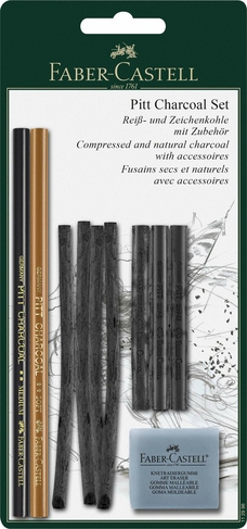 Faber-Castell PITT Monochrome Charcoal Set
