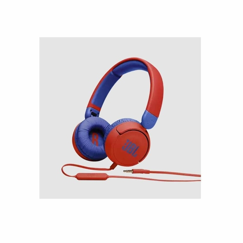 JBL Red and Blue Jr310 Kids On-Ear Headphones