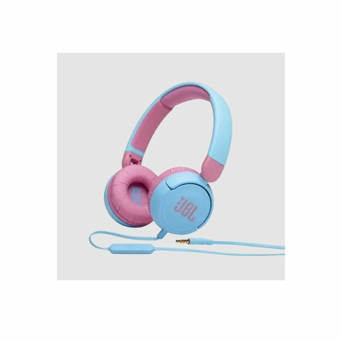 JBL Blue and Pink Jr310 Kids On-Ear Headphones