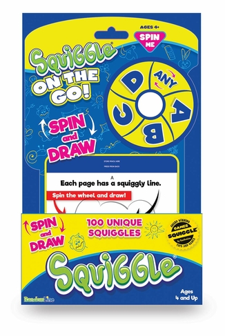 Squiggle Pad Assorted Drawing Game