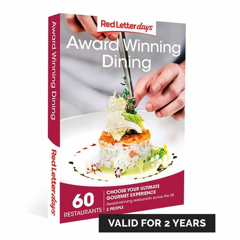 Red Letter Days Award Winning Dining Gift Experience