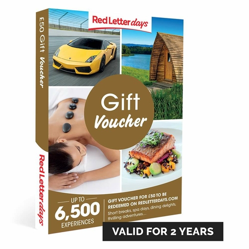 £50 Red Letter Days Gift Voucher