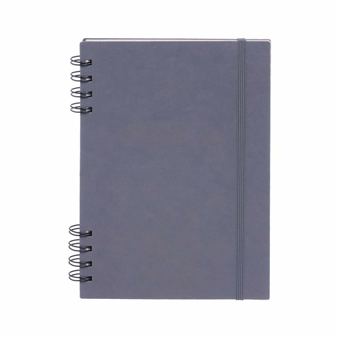 WHSmith Kraft And Grey A5 Notebook