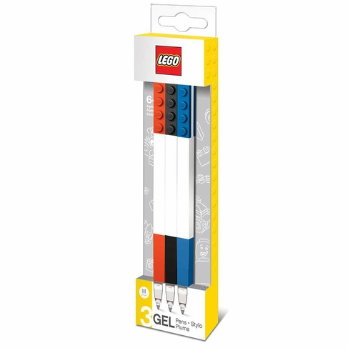 LEGO Assorted Gel Pens (Pack of 3) 