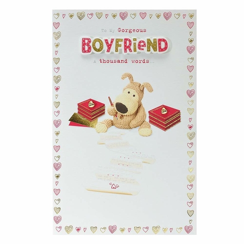 UK Greetings Boyfriend Valentine's Day Card