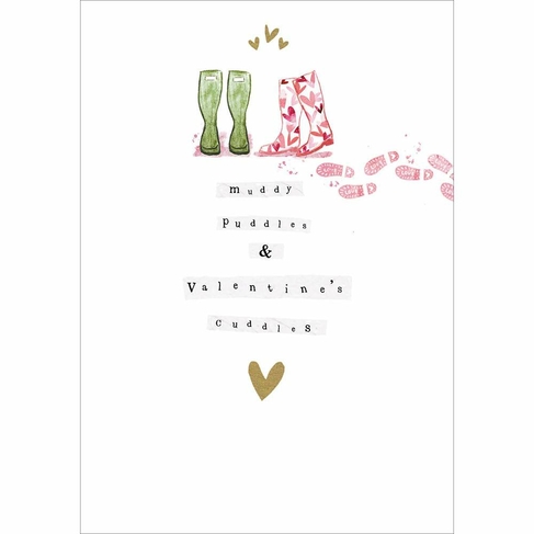 Woodmansterne Whatever the Weather Valentine's Day Card