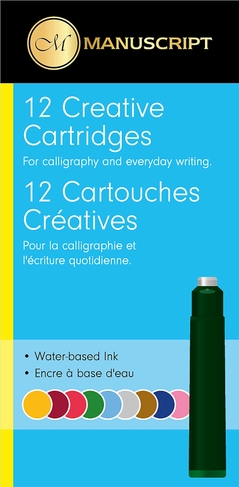 Manuscript Creative Cartridges (Pack of 12)