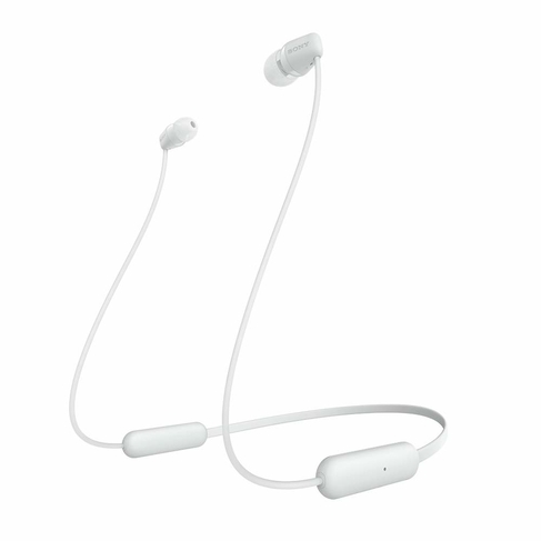 Sony WIC200 White Wireless Bluetooth In-Ear Headphones