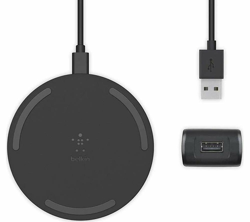 Belkin Boost Charge 10W Wireless Charging Pad with Wall Charger and Cable