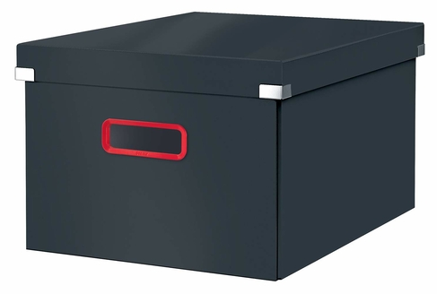 Leitz Click & Store Velvet Grey Cosy Medium Storage Box 